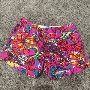 Lilly Pulitzer Callahan See and Be Seen Bright Neon Shorts 8